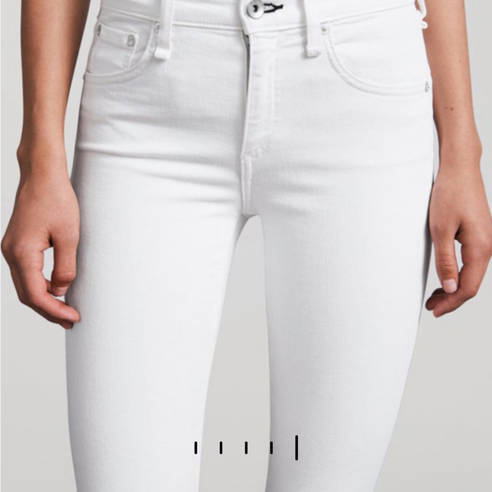 Rag & Bine/ jean for aritzia size 25, white denim